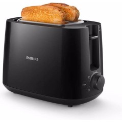 Philips Daily Collection HD2581 Toaster - Stylish White Design for Perfect Toast Every Time!